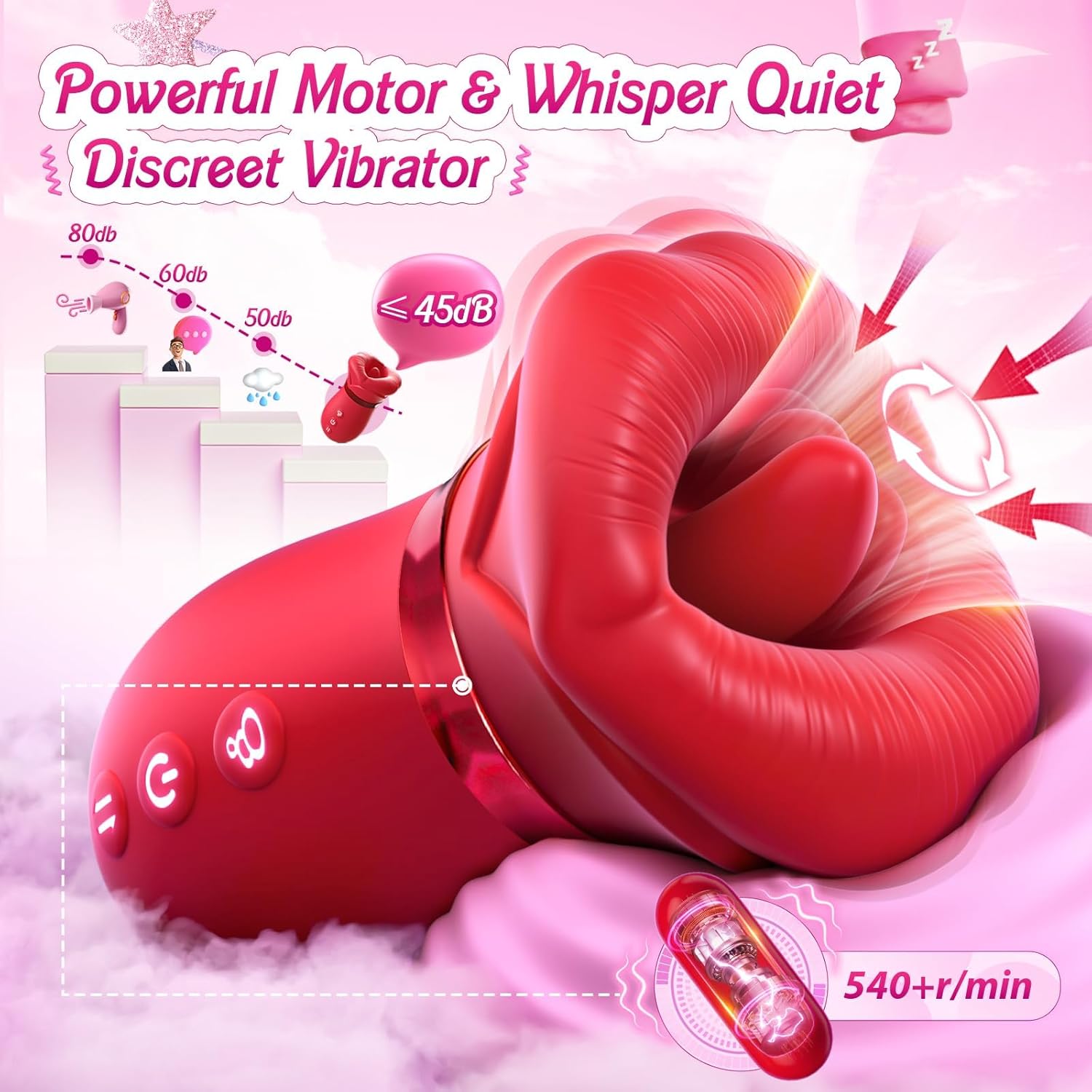 Elira - Intimate Massager with Tongue-Style Sensation