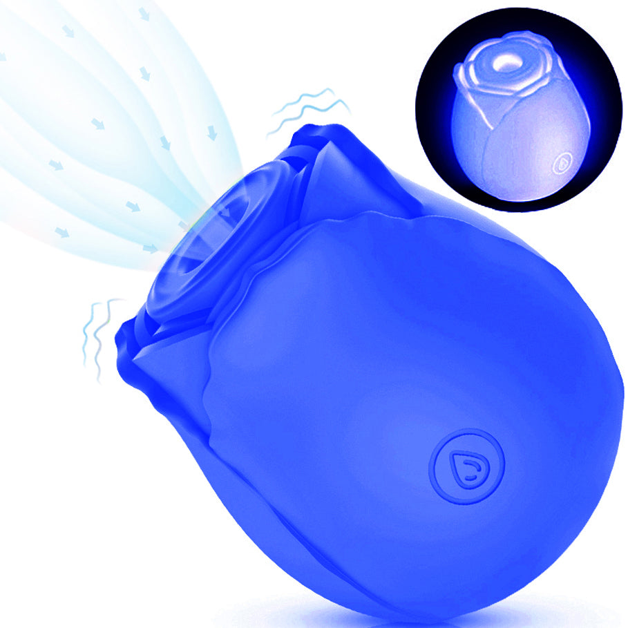 MintGlow - Luminous Original Rose Suction Toy