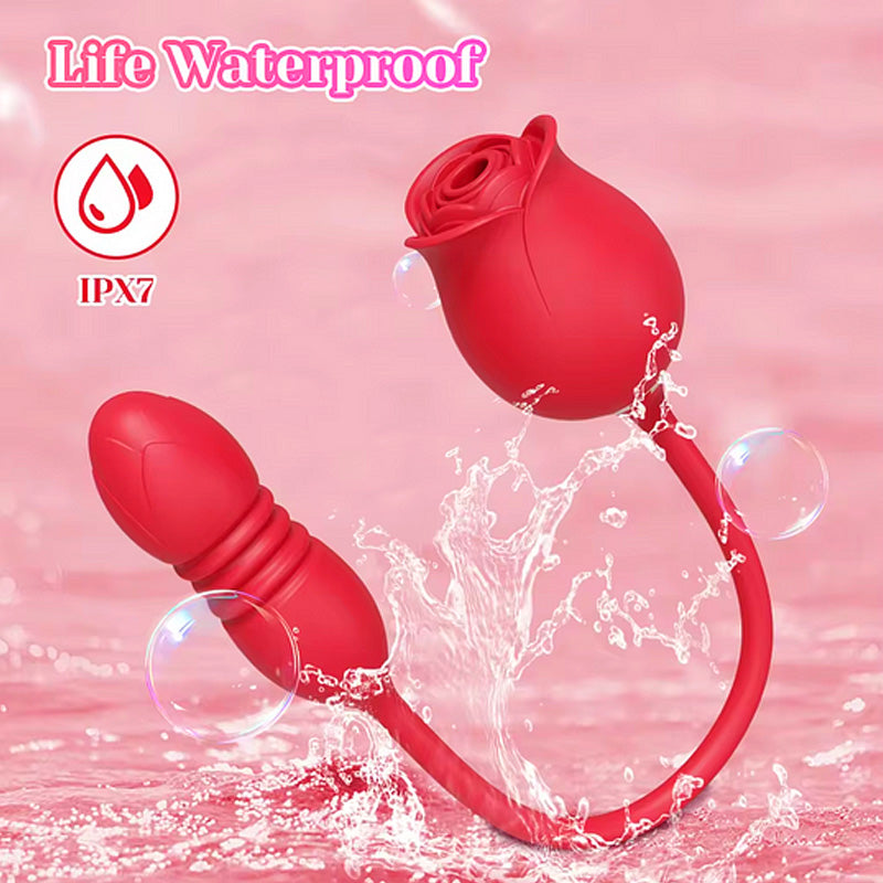 Passion Upgrade Box - Suction Rose Massager & Tongue