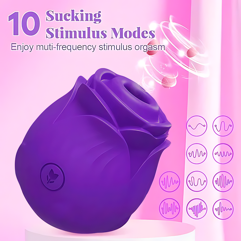 Convenience Set for Amora Rose Suction Toy Waterproof