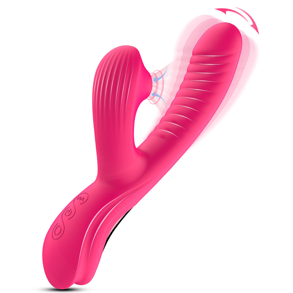 Duolure - Rabbit Massager with Suction & Come-Hither Motion