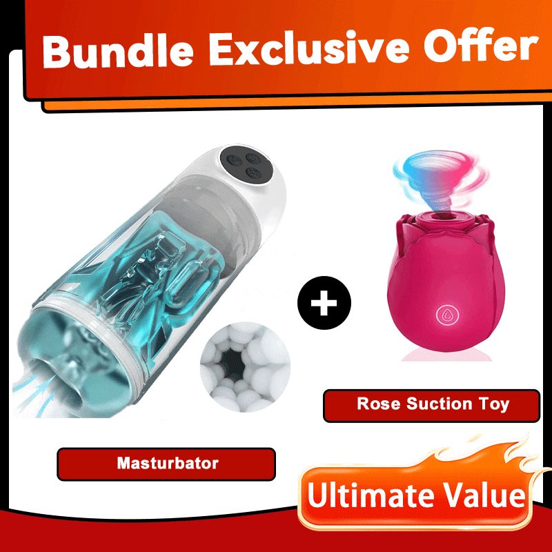 Shakti Suction Male Massager with 10 Suction & Vibration