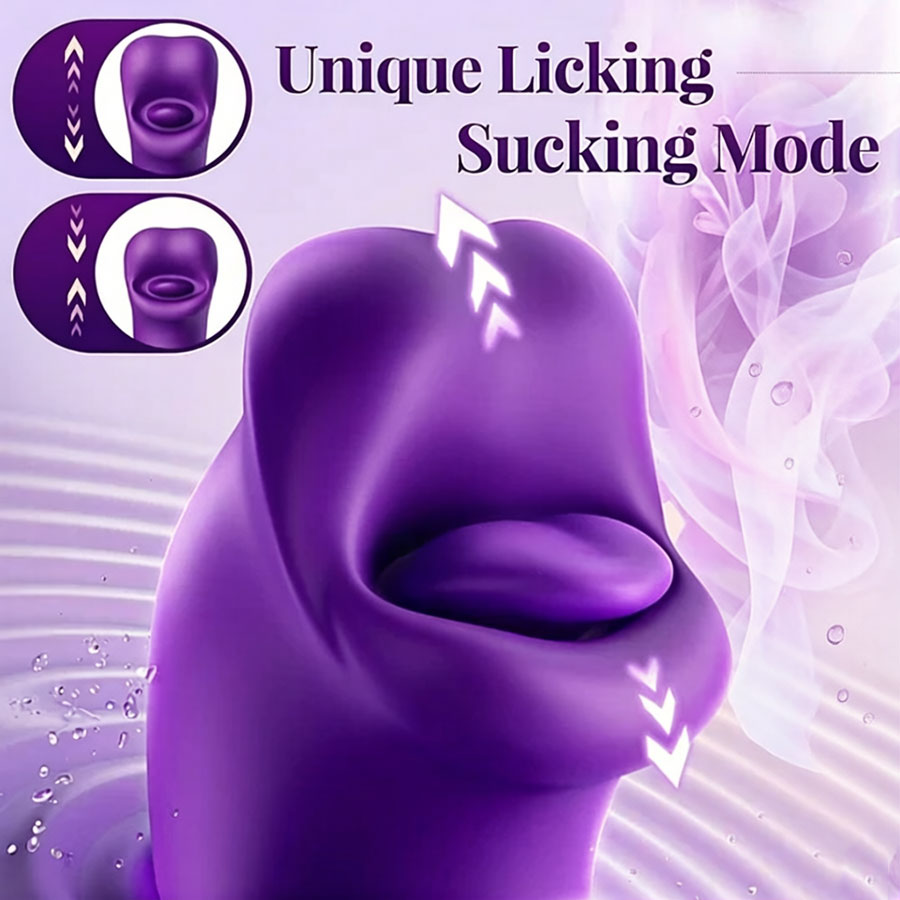 PulseWave 3-in-1 Rabbit Massager with Tongue-Style Motion