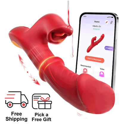 AeroBunny - App-Controlled Thrusting Dual-Massager - rabbit vibrator featuring app controlled, waterproof, quiet