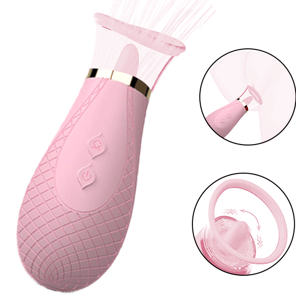LickMuse Ergonomic Tongue-Style Suction Massager