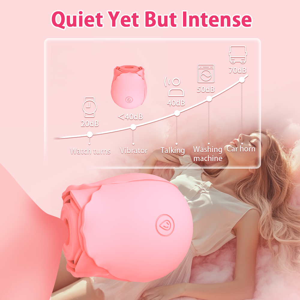 Amora - Rose Intimate Suction Toy Waterproof Pleasure