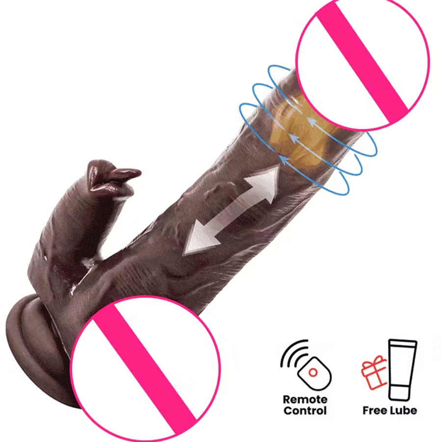 Warrior 5-in-1 Warming Silicone Massager with Remote - wearable vibrator featuring remote control, waterproof, rechargeable
