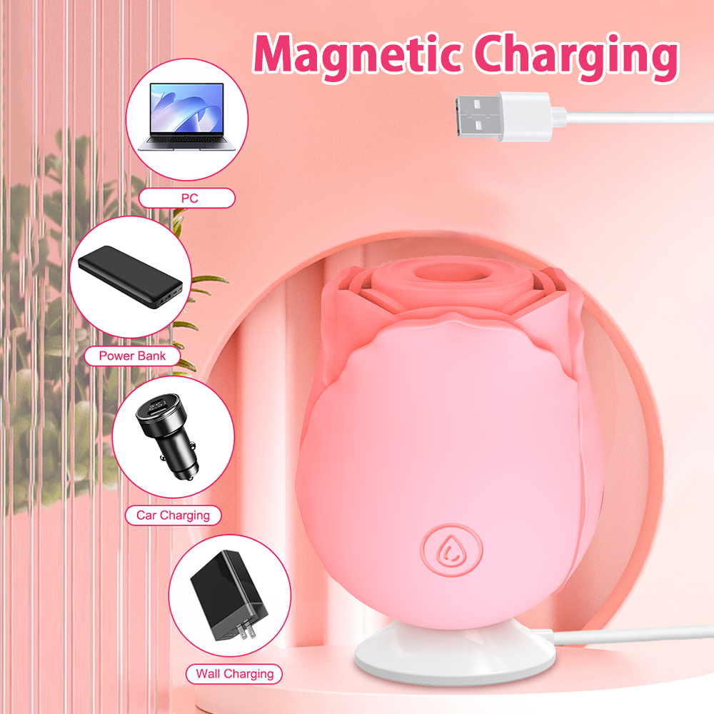Amora - Rose Intimate Suction Toy Waterproof Pleasure