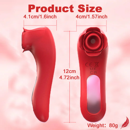 Bloomy Rose - Suction Massager With Strong Pulses