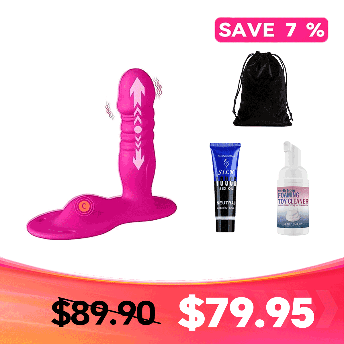Ravira - Riding Grinding Strap-On Thrusting Massager